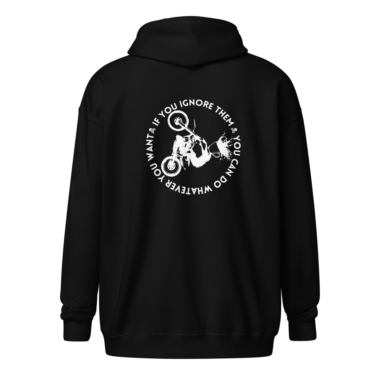 If You Ignore Them Unisex Zip Up Hoodie